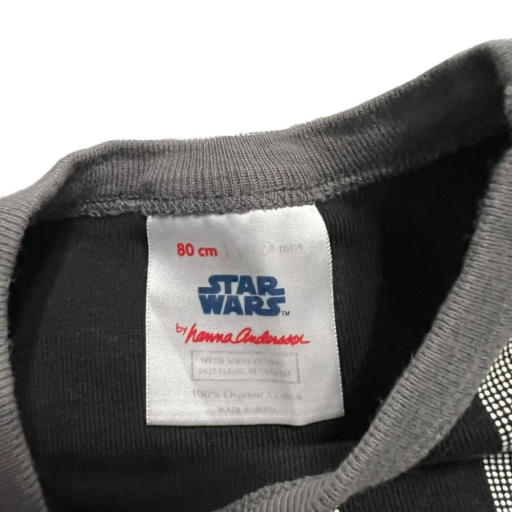 Hanna Andersson Sz 80 (18-24m) Star Wars Darth Vader Pajamas